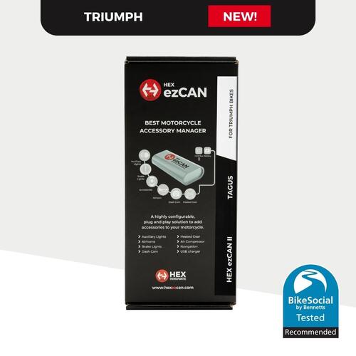HEX ezCAN II Tagus for Triumph Tiger 900/1200 ('22-'24)