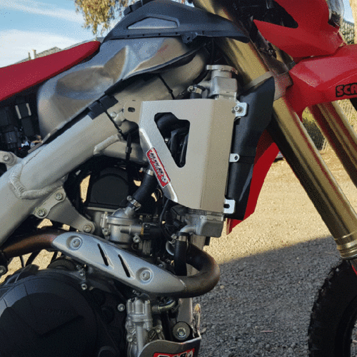 B&B Off roads Honda CRF450L ('19-'20) Radiator Rear Support Brace  [Colour Option: Black PPA]