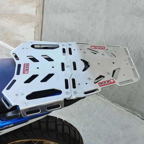 B&B Off Road Rear Luggage Plate for Honda CRF1100L/Adventure Sport ('22) Big Tour with Mini [Colour: Black PPA]