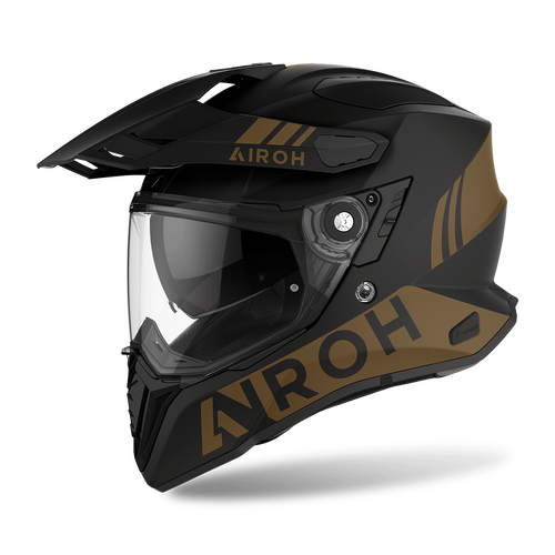 Airoh Commander Gold Matte Black Helmet
