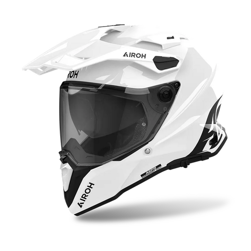 Airoh Commander 2 White Gloss Helmet [Size: Small]
