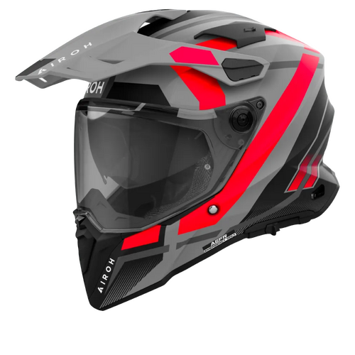 Airoh Commander Mavick Orange Matt Helmet [Size: Small]