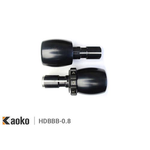 Kaoko Throttle Stabiliser for Harley Davidson Big Barrel Shape (Black finish) model (21mm ID Handlebars)