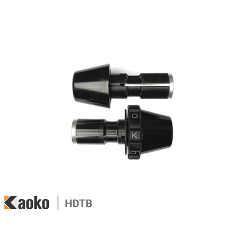 Kaoko Throttle Stabiliser for select Harley Davidson Torpedo Shape (Black finish) model (Stock Handlebars)