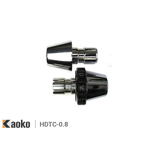 Kaoko Throttle Stabiliser for select Harley Davidson Torpedo Shape (Chrome finish) model (21mm ID Handlebars)
