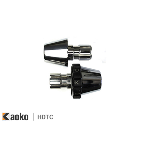 Kaoko Throttle Stabiliser for select Harley Davidson Torpedo Shape (Chrome finish) model (Stock Handlebars)