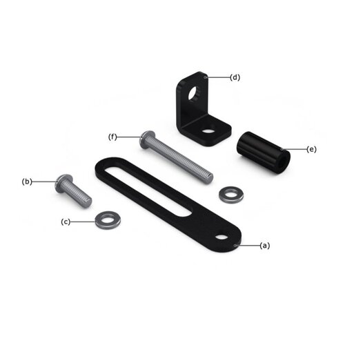 Denali Horn Mounting Brackets to suit Yamaha Tenere 700 ('19-'24)
