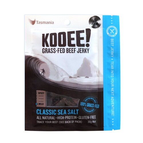 Campers Pantry KOOEE! Classic Sea Salt Grass-fed Beef Jerky