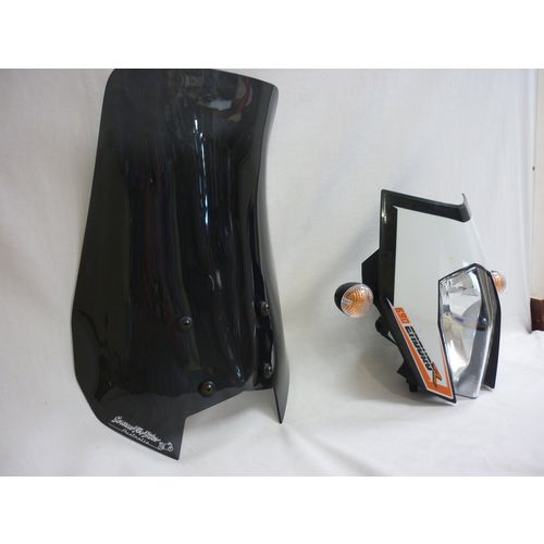 Screens for Bikes KTM 690 Enduro R Windscreen [Colour: Clear] [Strength: Regular] up to 2018