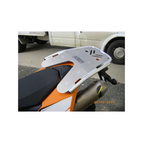 B&B Off Road KTM 690 Enduro/ 690 Enduro R/ 690 SMC (2008-2018) Rear Carry Rack [Colour: Black Polymer Coated (+$10)]