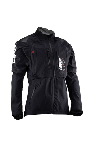 Leatt 2026 4.5 HydraDri Black Waterproof Jacket