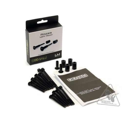 Denali Fender Bolt Mount Kit For Mounting DM or D2 Auxiliary Lights