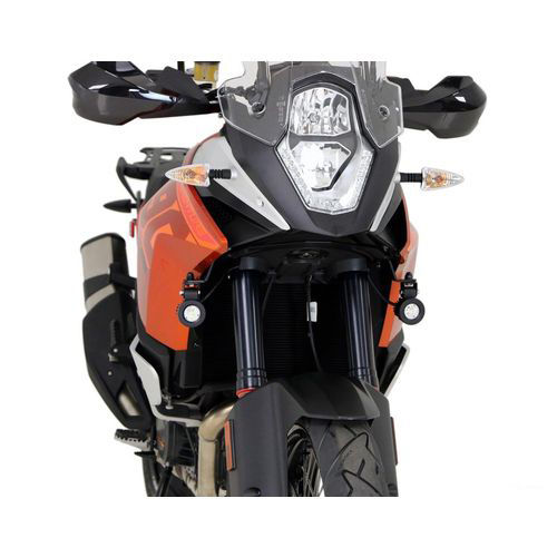 Denali Auxiliary Motorcycle Light Mounting Bracket For Suzuki DL1000 V-Strom 14> 