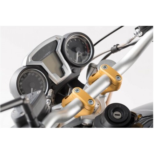 SW Motech Handlebar Riser / Bar Backs BMW R NineT