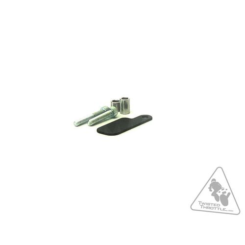 Denali Flat Single or Double Switch Mount Plate For Horizontal Perch Bolts [Size: Single]