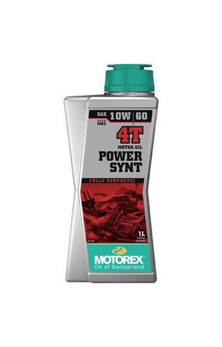 Motorex 1L 10w60 4T Power Synt 4 Stroke Motor Oil