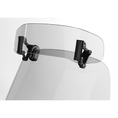 MRA SCreens Vario Spoiler & Clamps "C" 300mm X 80mm, 200mm Mount to Mount [Colour Option: Tint]