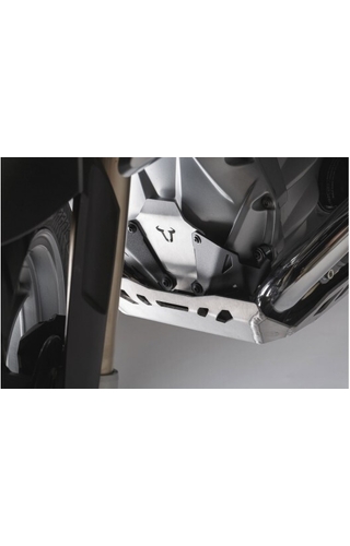 SW-Motech BMW R1200GS-R1250GS/Adventure 12-23 Silver/Black Motorcycle Engine Guard Extension