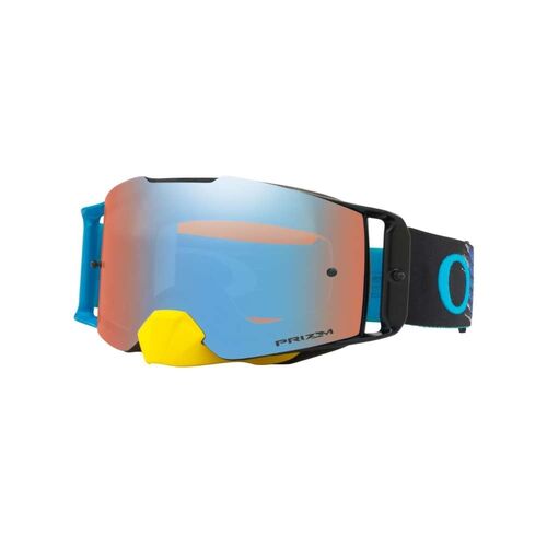 OAKLEY FRONT LINE DISSOLVE YELLOW/BLUE PRIZM GOGGLES