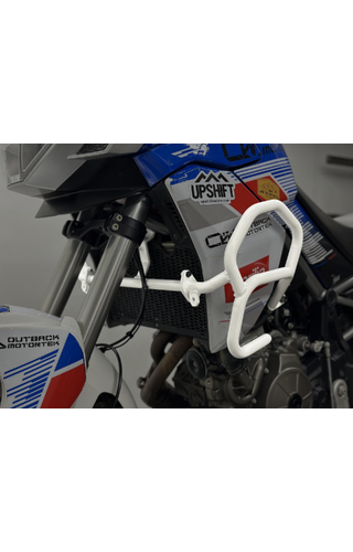 Outback Motortek Aprilia Tuareg 660 22-25 Glossy White Crash Bars