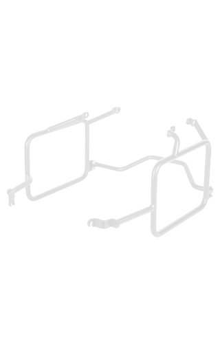 Outback Motortek Aprilia Tuareg 660 22-25 Glossy White Standard Pannier Racks