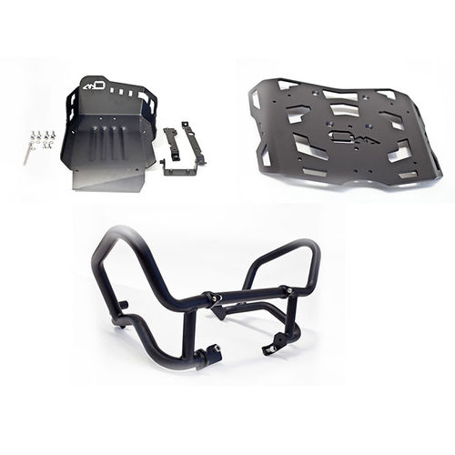 Outback Motortek BMW F800GS/ F700GS/ F650GS Combo #2 in Black