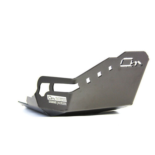 Outback Motortek Skid Plate For BMW F800/F700/F650GS (All Years)  [Colour:Black]