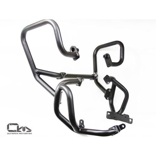 Outback Motortek BMW F750GS/F850GS ('18-'23) F800GS/F900GS ('24-'25) Crash Bars [Colour Option: Black] [Other Options: Euro 5]
