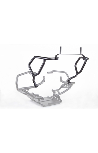 Outback Motortek BMW R1250GS 19-24 Matte Black Upper Crash Bars