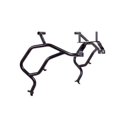 Outback Motortek Upper Crash Bars For BMW R1250GSA ('19-'23) [Colour:Black]