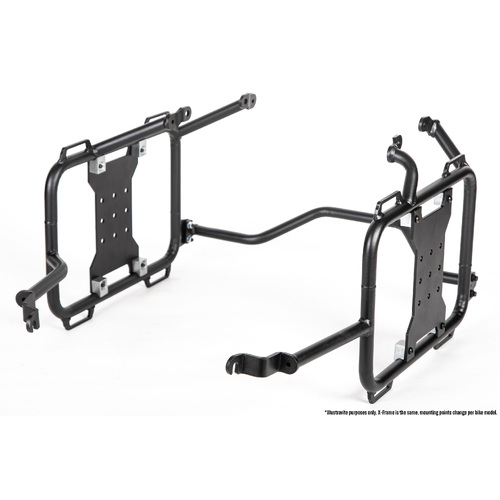 Outback Motortek BMW R1300GS ('24-'25) Pannier Racks [Colour Option: Matte Black] [Rack Style: X-Frame]