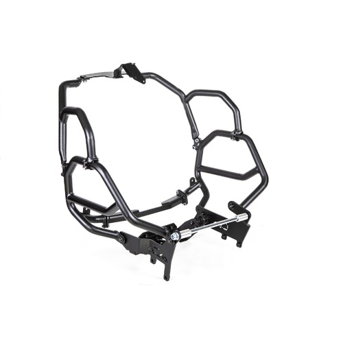 Outback Motortek Crash Bars for Ducati Desert X ('22-'24) [Colour Option: Glossy White]