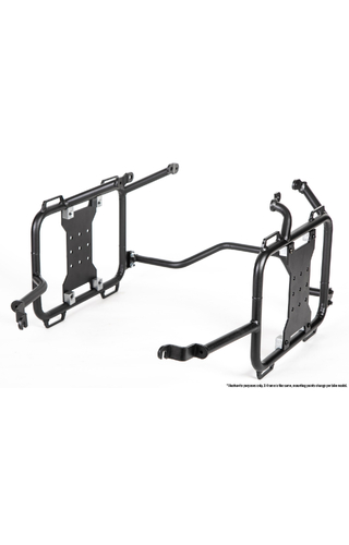 Outback Motortek Honda CB500X 13-24 NX500 24-26 Matte Black Asymmetrical X-Frame Pannier Racks