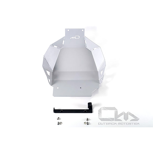 Outback Motortek Skid Plate For HONDA CRF1000L Africa Twin (2016-2019) Adventure Sports (2018-2019) [Colour:White]