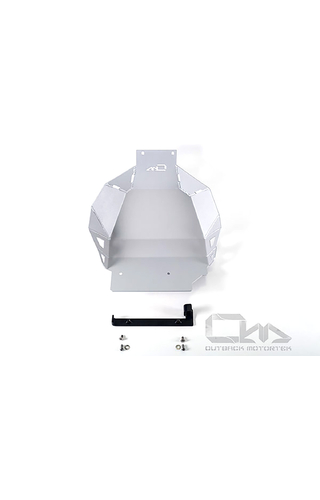 Outback Motortek Honda CRF1000L Africa Twin 16-20 White Skid Plate