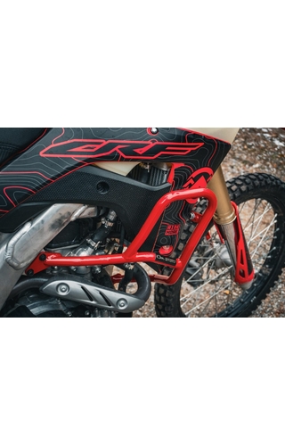 Outback Motortek Honda CRF450L/RL 19-26 Matte Black Crash Bars