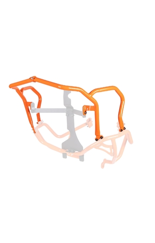 Outback Motortek KTM 1290 Super Adventure R/S 21-24 Orange Upper Crash Bars