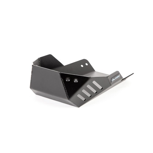 Outback Motortek Skid Plate For KTM 390 Adventure ('20-'24) [Version: KTM Crash Bars] [Colour Option: Matte Black]