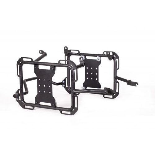 Outback Motortek X Pannier Racks to suit the Tiger 900 Rally/900 Rally PRO/GT/GT PRO/850 Sport (2020-24) [Colour Option: Black] [Style: Asymmetrical]