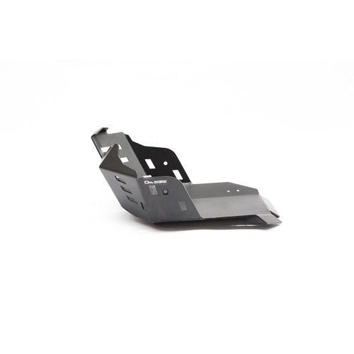 Outback Motortek Skid Plate For Euro 5 Yamaha Tenere 700 (2021-2024) [Colour Option: Black]