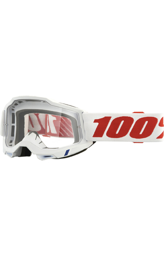100% Percent Accuri 2 Pure Clear Goggles