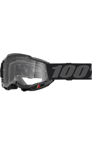 100% Percent Accuri 2 Goggle Black Clear Goggles