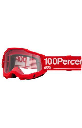 100% Percent Accuri 2 Wolg Clear Goggles