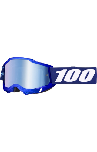 100% Percent Accuri 2 2028 Blue Mirror Goggles