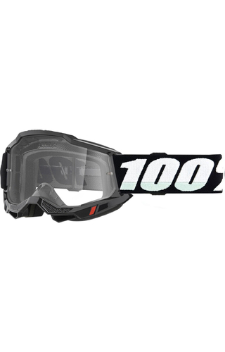 100% Percent Accuri 2 OTG Black Clear Goggles