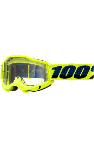 100% Percent Accuri 2 Yellow Clear Goggles