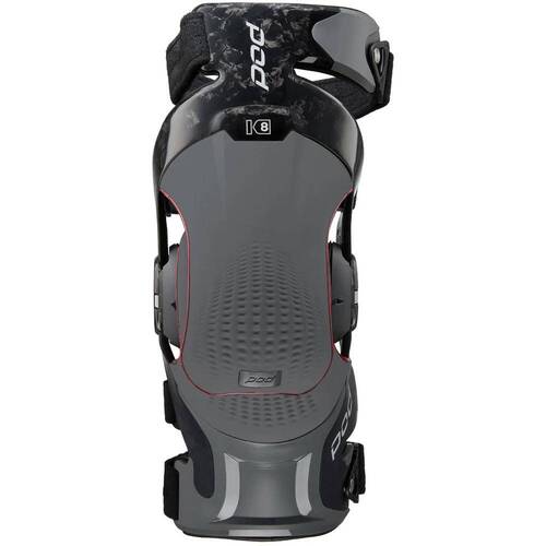 POD K8 3.0 Left Knee Brace [Colour Option: Carbon-Graphite] [Size: Medium]