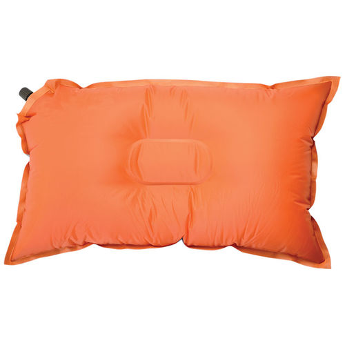 Sherpa Self Inflating Pillow [Colour: Orange]
