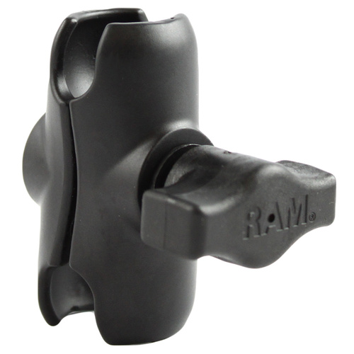 RAM 2 Inch Short Double Socket Arm for 1 Inch Balls