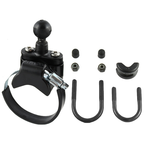 RAM Alum Strap Base 1inch Ball For Rails to 3.15inch in Diameter